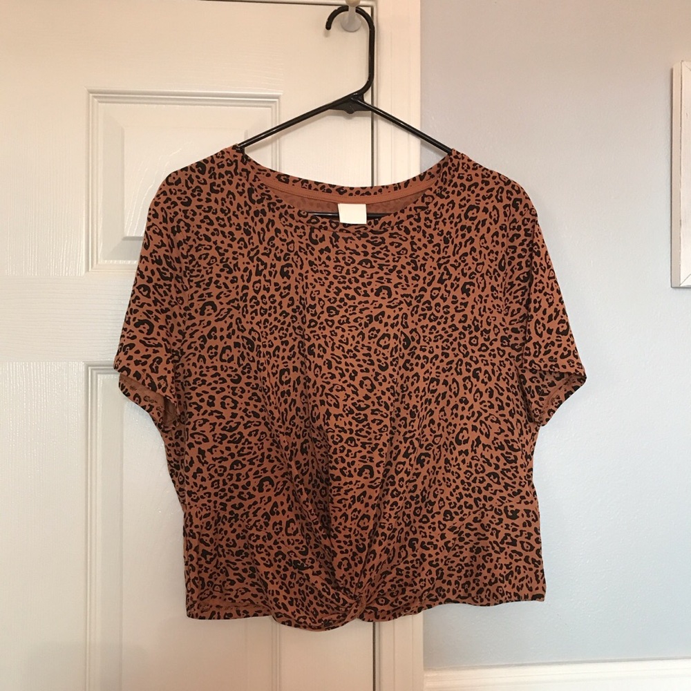 cheetah print t shirt